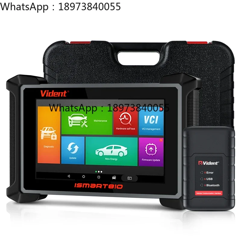 Premium Version VIDENT ISMART 810 OBD2 Scanner Car Diagnostic Tools ECU Coding Professional Key Programming DoIP CAN FD