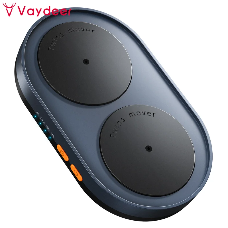 

Vaydeer Dual Turntable Mouse Mover with Adjustable Intervals and ON/Off Switch, Undetectable & Noiseless Mouse Jiggler Simulates