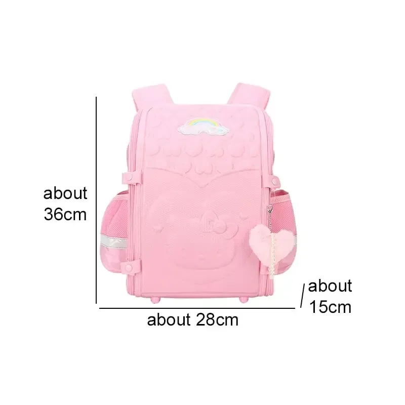 Sanrioed Hello Kitty Anime Cute Large Capacity Children Backpack Schoolbags Student Cartoon Shoulder Bag Travel Gift for Friend