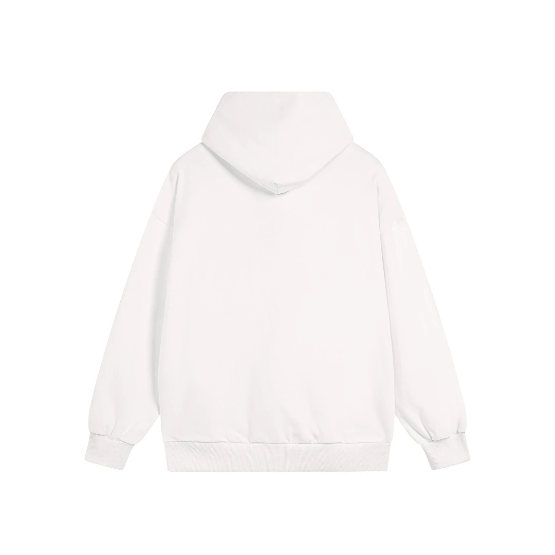 Vintage Style Drew House Bear Head Print Crewneck Sweatshirt Men Oversized Heavy Cotton Casual Streetwear Pullover