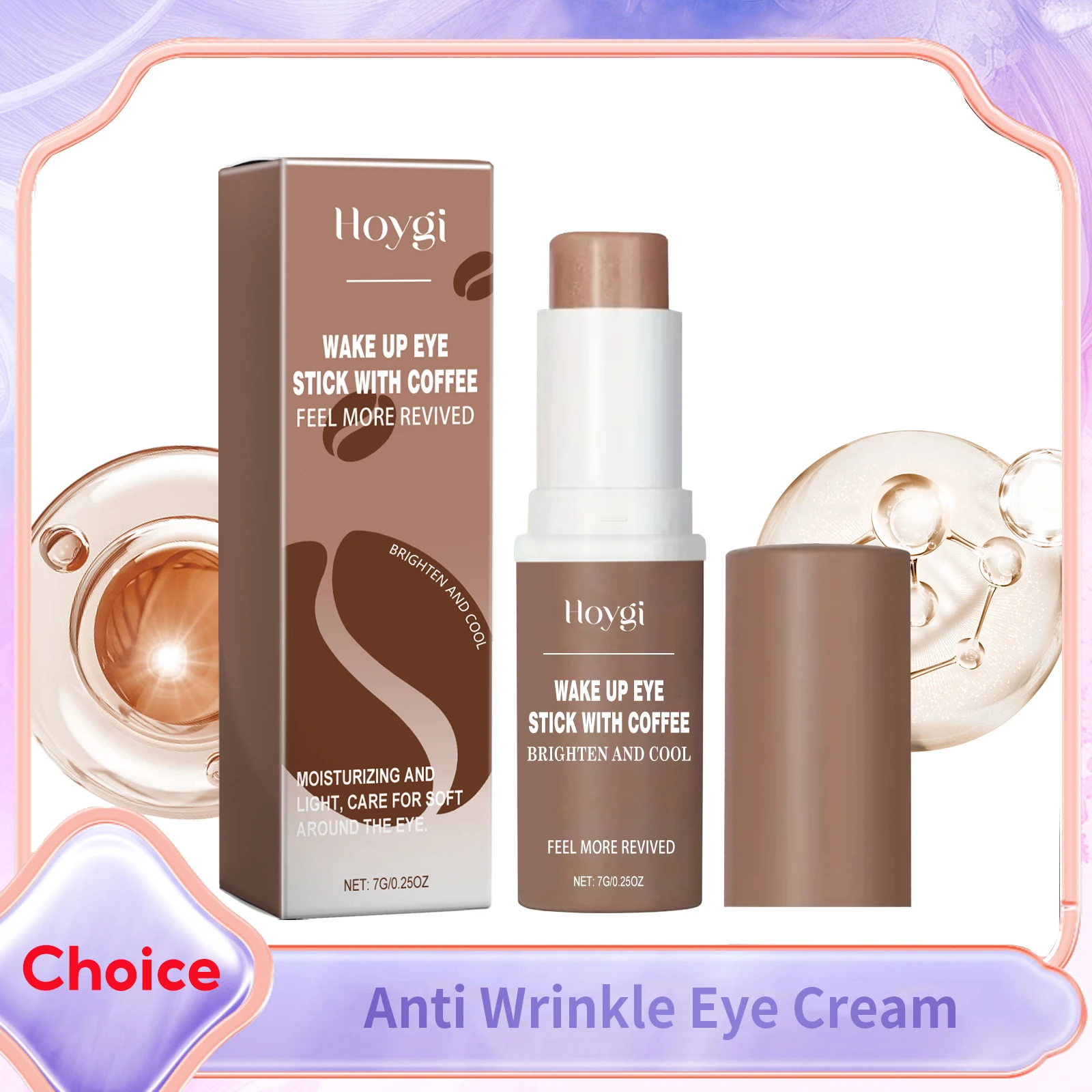 

Eye Cream Stick Anti Wrinkles Dark Circles Improves Fine Lines Bags Under Eyes Removal Tightening Puffiness Collagen Eye Cream