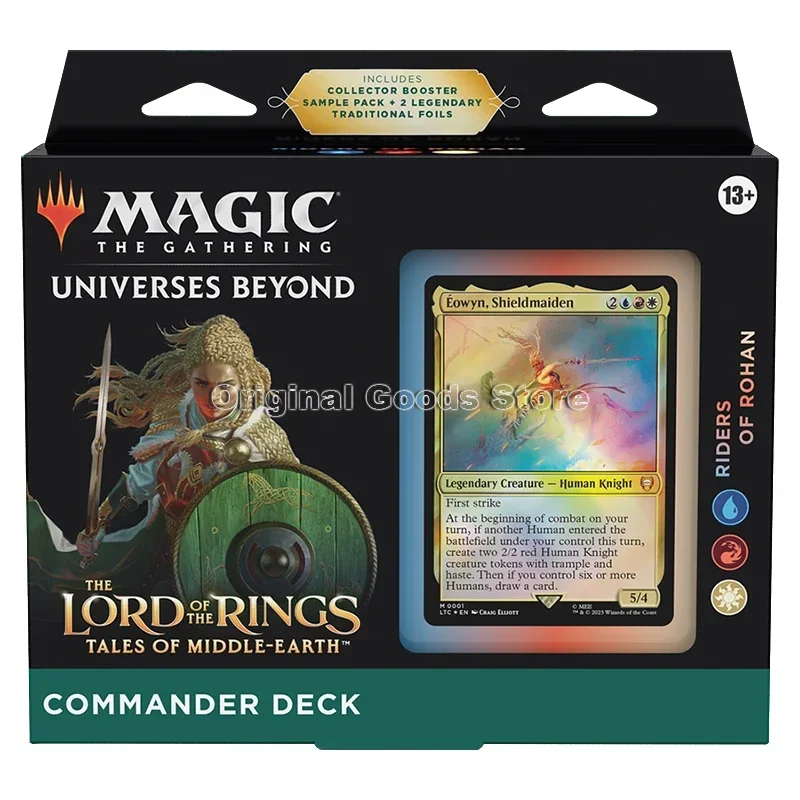 Oryginalna magia The Gathering The Lord of The Rings: Tales of Middle-Earth Card English Commander Deck Bundle Trading Cards