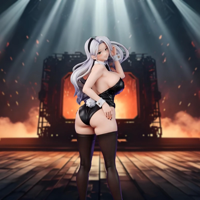 

Beatrice Rabbit Girl Anime Model - Love-Themed Car Interior Decor, Computer Case Ornament, Version for Fans & Collectors