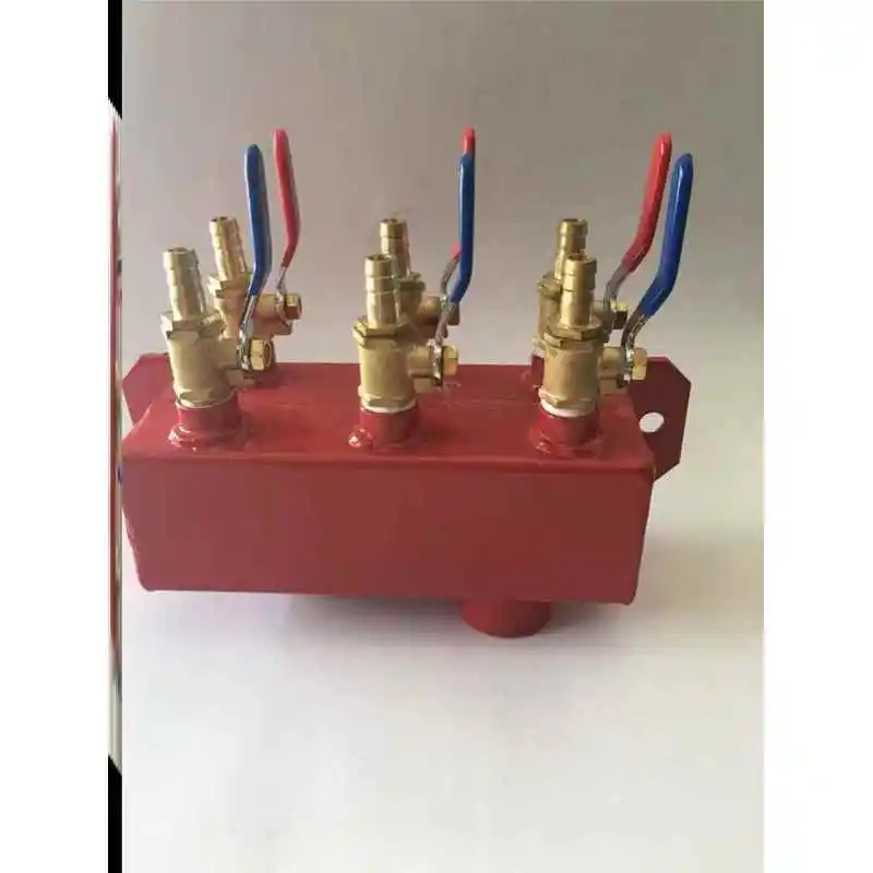 

New injection molding machine accessories 4 in and 4 out water discharge diverter mold cooling water discharge double discharge