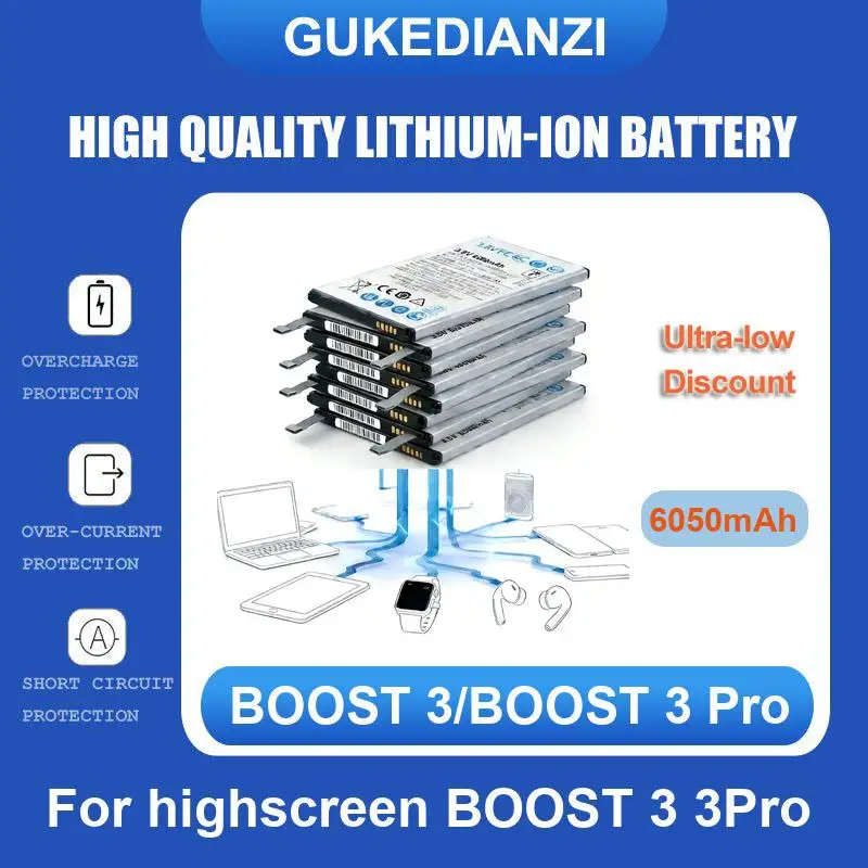 Battery For Highscreen Innos D10 D10C D10F D10CF Boost 2 II SE Zera S Power Five Evo/Pro D9 D9C DNS-S4502 3 3Pro pure