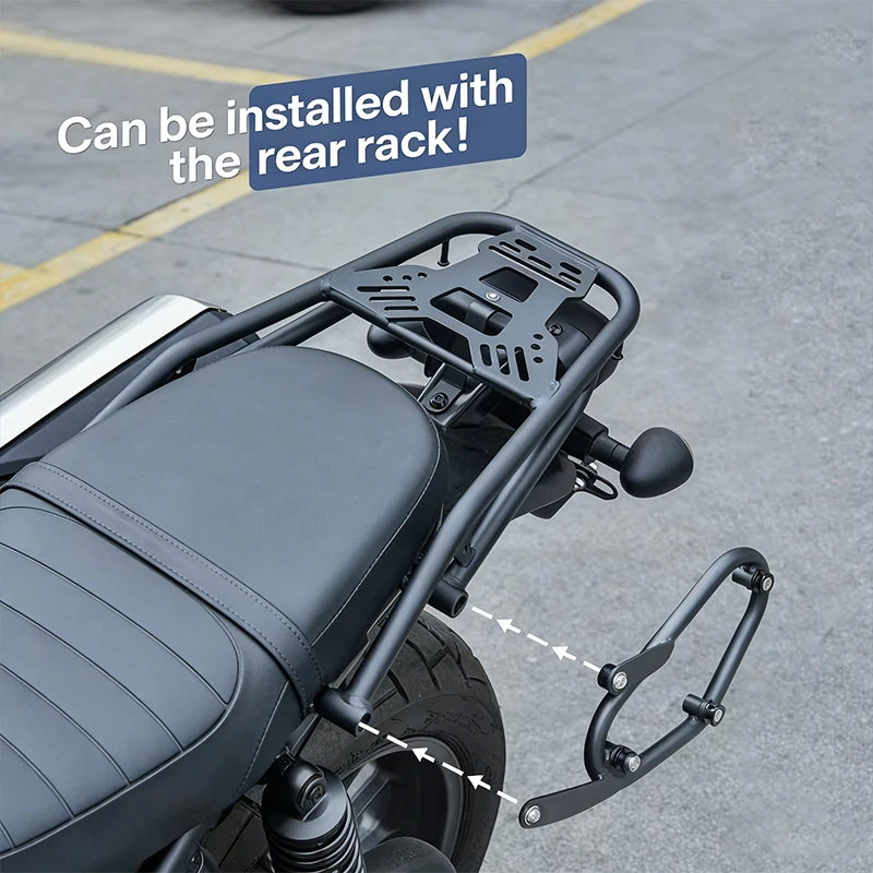 For Honda CL300 CL500 CL250 2023 2024 CL 300 Saddlebag Support Bracket Motorcycle Side Mount Holder Bags Luggage Rack Bars Rack