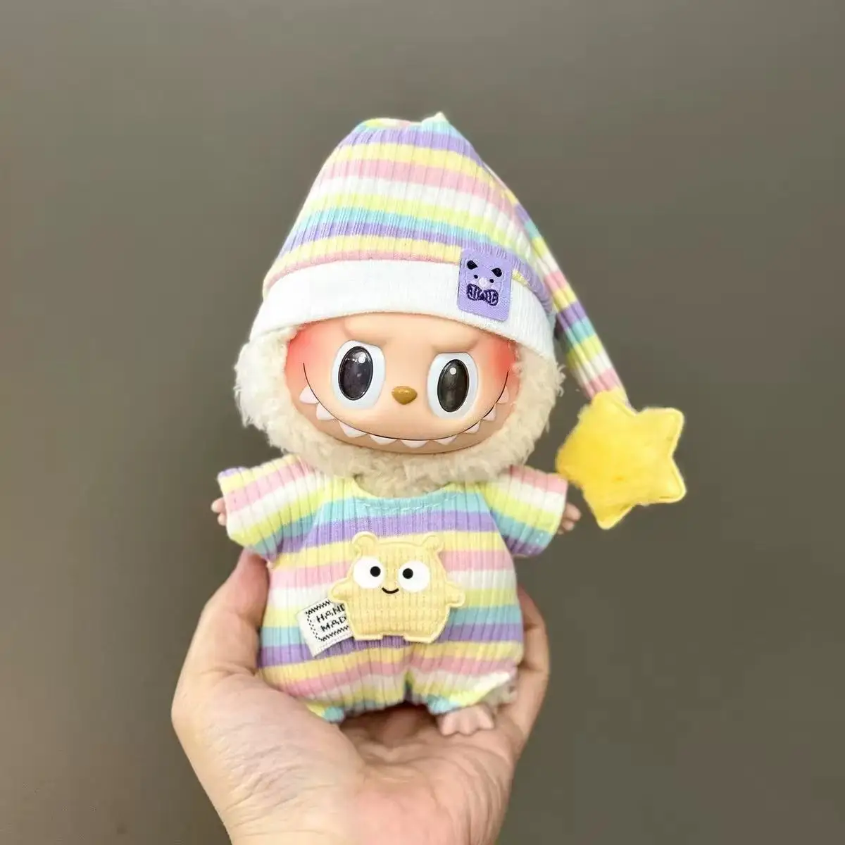 لملابس لابوبو مقاس 17 سم، زي الهالوين DIY، فستان هدية لطيف، ملحقات LA BUBU: نظارات LA BUBU، أحذية LA BUBU (صديقة للاستخدام بنفسك)