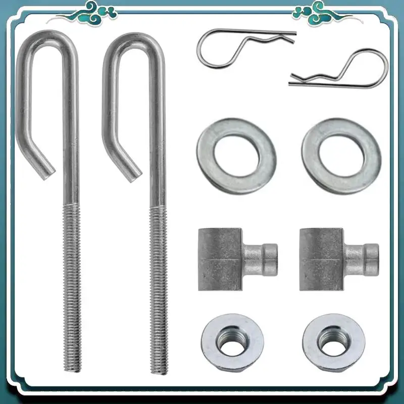 

ABTU-GX24864 GX21718 Deck Lift Hanger Rod Kit For John Deere 14M7465 GX26085 24M7053, For E130 Deck Lift Link Kit Set Of 2