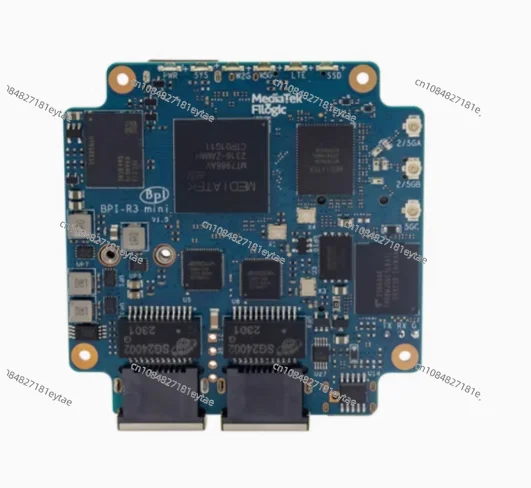 Banana Pi BPI-R3 Mini Router Board MediaTek MT7986 ARM A53 2G DDR 8G eMMC Support WiFi 6 and 2 x 2.5GbE Port Open Source Router