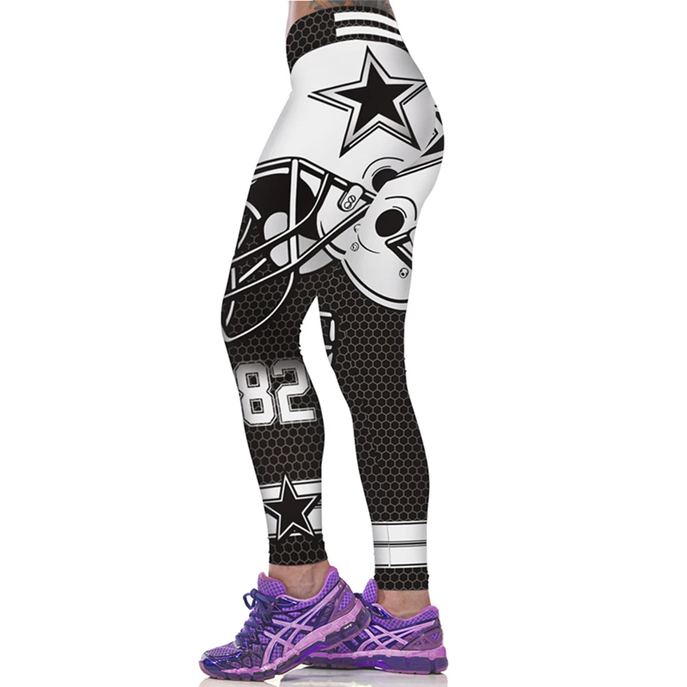 Vrouwen Sport Leggings 3D Gedrukt Hoge Taille Joggingbroek Meisjes Gym Workout Broek Voor Yoga Sneldrogende Elastische Running Tights Broek