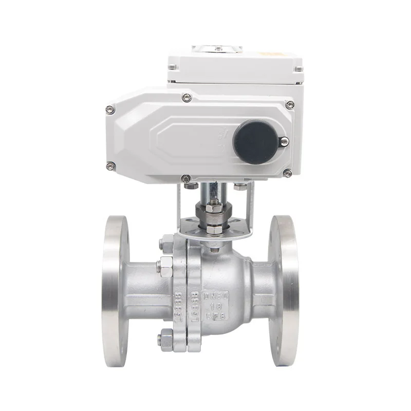 

304 stainless steel, cast steel high temperature and high pressure steam explosion-proof electric ball valve Q941F-16P