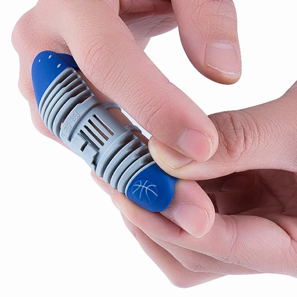 1 Buah Pelindung Jari Basket Pelindung Latihan Penopang Arthritis Alat Bantu Olahraga Peralatan Latihan Pelindung Jari Lateks Olahraga