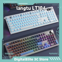 Langtu LT104 single-mode wired mechanical keyboard computer office games competitive universal keyboard full key hot swappable