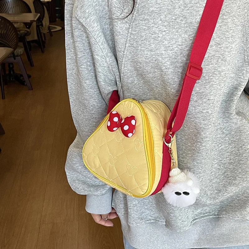 Modna mini torebka na ramię dla niej na rok 2025, etui na telefon w kształcie sera, kawaii torebka crossbody, kreatywna kosmetyczka na szminkę, torba do przechowywania kosmetyków. ​