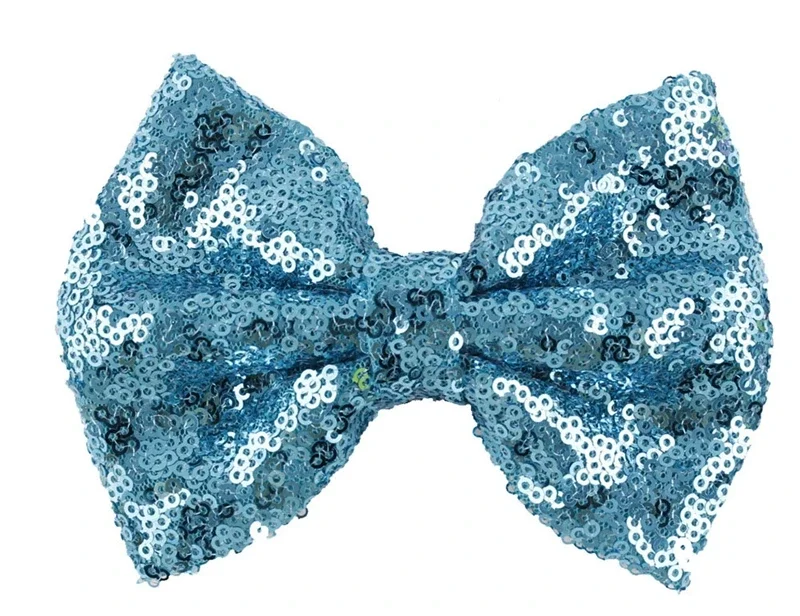 New Cute 1PCS Bow Shining Butterfly Hair Clip Sequin Bow Baby Toddler Kids Head Hair Acessories for Girls Brithday Gift