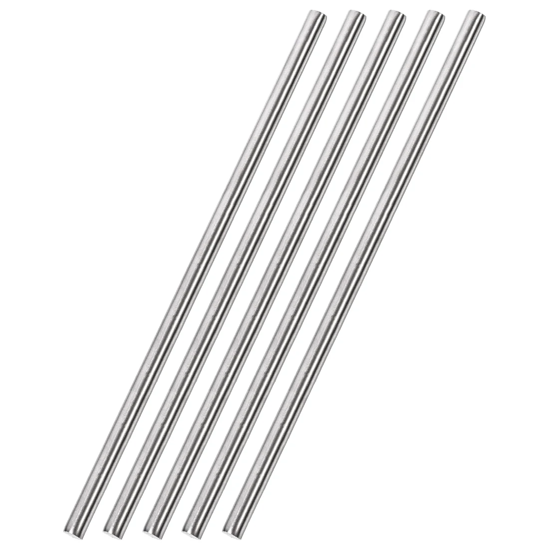 2/5Pcs 304 Stainless Steel Rod Solid Bar 1-5mm Diameter 100-300mm Long Linear Shaft Metric Round Rod for DIY Craft Model Cars