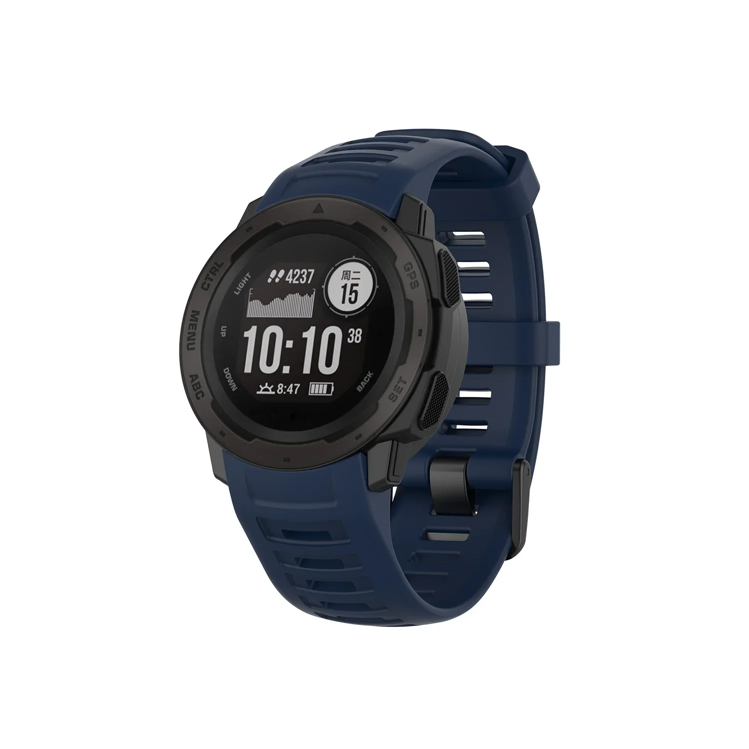 Pasek do zegarka Garmin Instinct 2 Silikonowy pasek do smartwatcha Garmin Instinct 1/Esports/Solar/Tactical Bransoletka Pasek — zdjęcie produktu 3