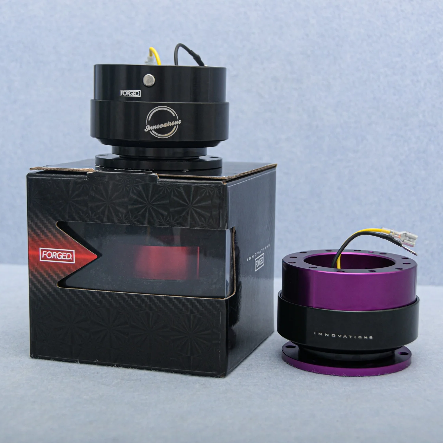 

Ding Quick Release JDM DING SOUND Steering Wheel Quick Release Hub Adapter Snap Off Boss Kit