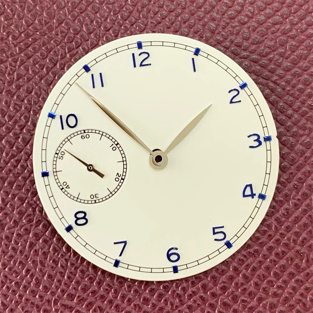 Großhandel 37mm Zifferblatt + Zeiger für ET6497 3600 Uhrwerk Ersatz-Zifferblatt Schwarz/Weiß/Grün/Blau Ersatzteile – Detail 10