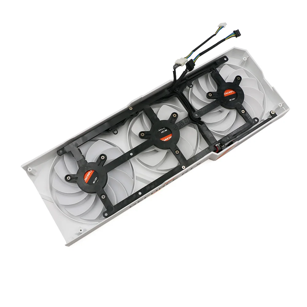 Imagem -05 - Substituição do Ventilador Mais Frio para Colorful Geforce Faça Você Mesmo Placa Gráfica Ventilador 4pin Rtx 3080 3070 3060 ti Igame Ultra oc Branco Rtx3080 Rtx3070