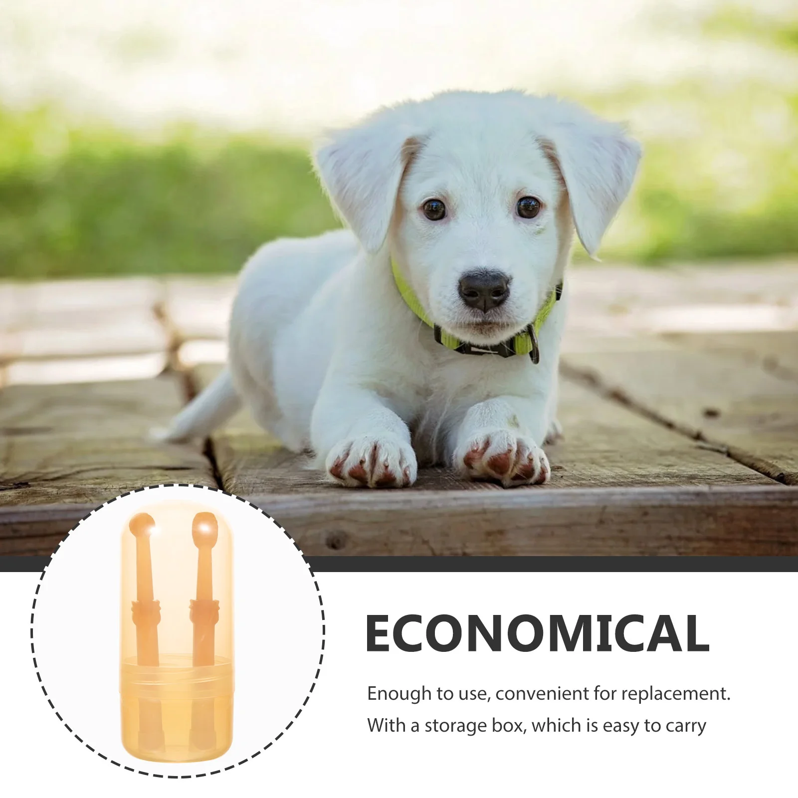 

1 set Pet Toothbrush For Dogs Cats Silicone Soft Bristle Puppy Small Large Dog Oral Care Cleaning Tool Portable Single Head