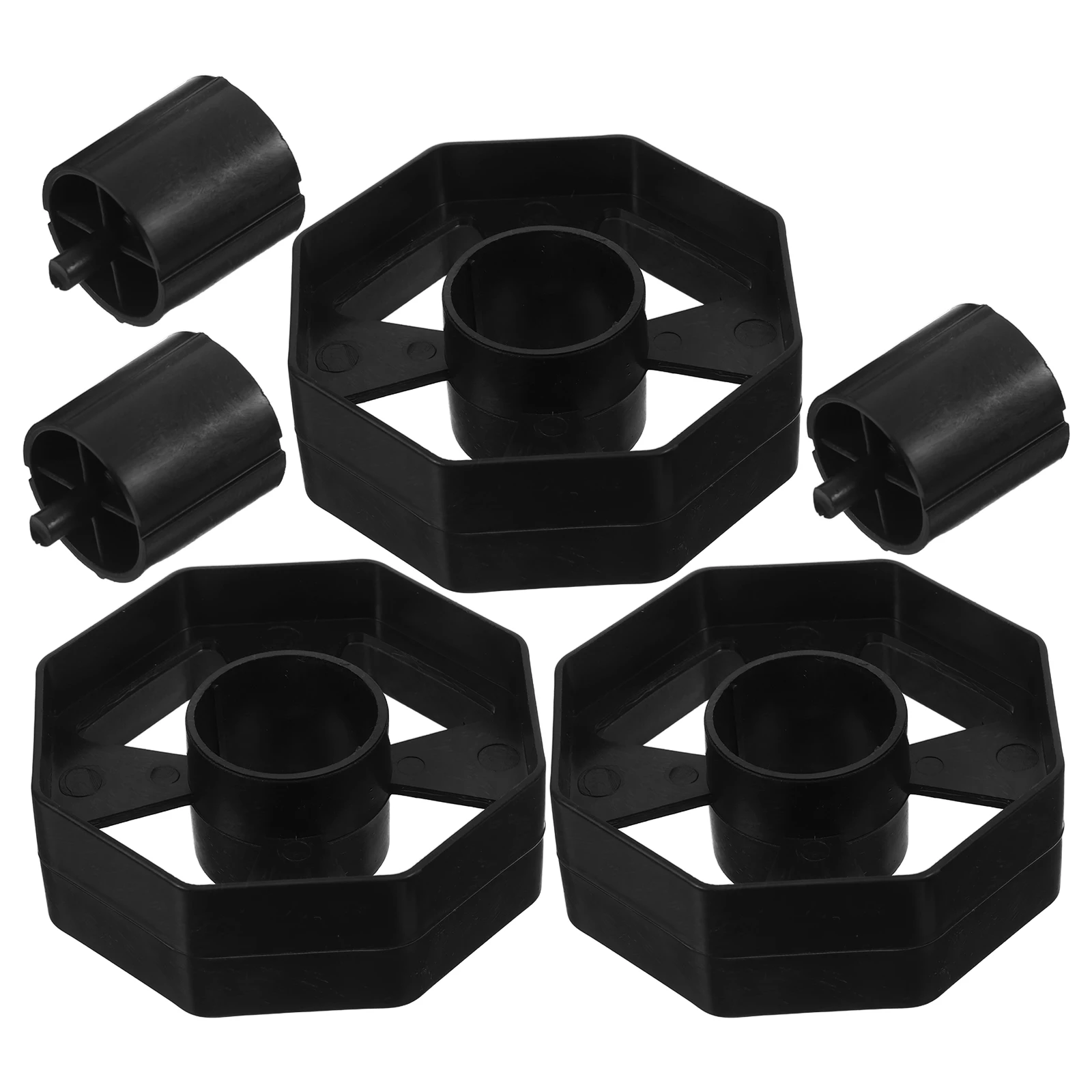 

3 Sets Tape Seat Roller Core Adhesive Machine Accessories Organizer Desktop Dispenser