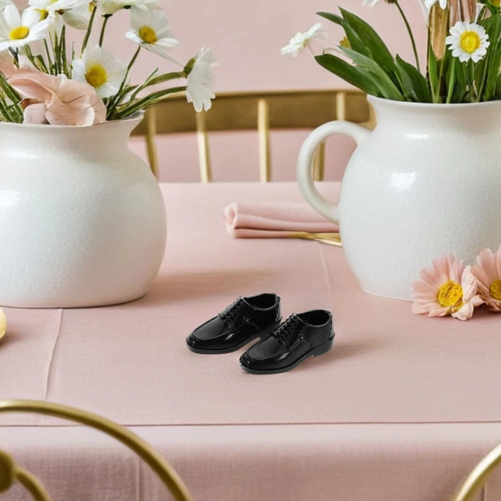 

12Pairs Miniature Shoes for 11 Inch 6 Scale 30Cm Dress Up Accessories Stylish Small Footwear Playtime Scene Enhancement