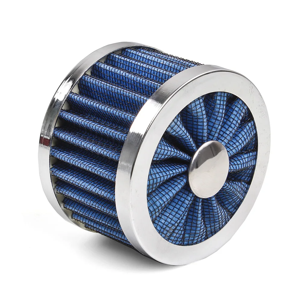 

New 23mm Car Air Filter For Motorcycle Cold Air Intake High Flow Crankcase Vent Cover Mini Respirator Filters