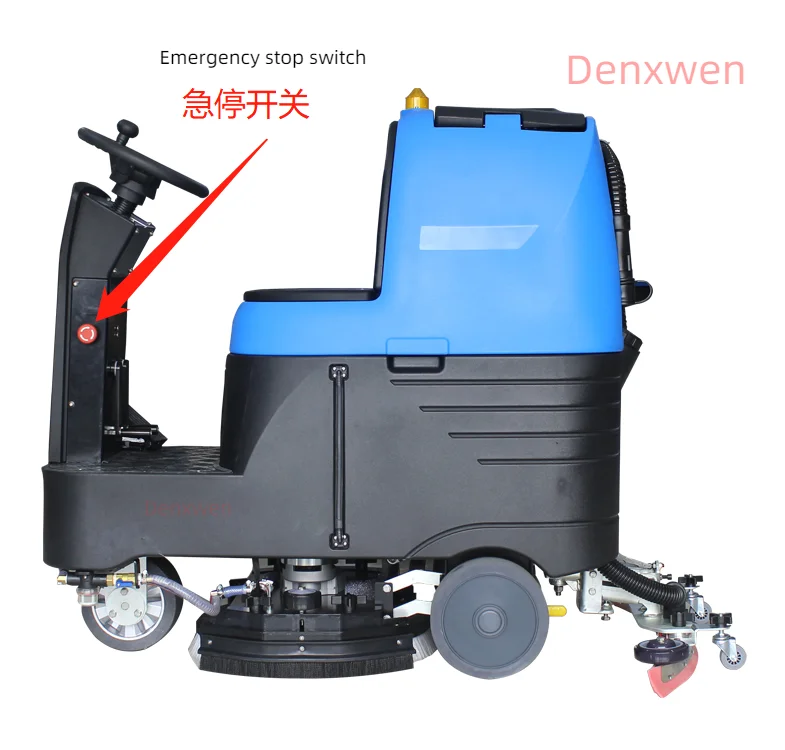 Ride-on Floor ScrubberSmall Sloor Scrubbing And Waxing Machine Floor Sweeper Industrial And Commercial Automatic Floor Scrubber