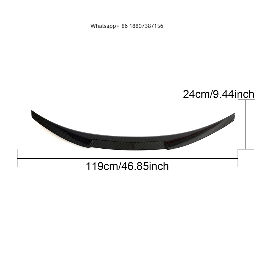 

Dry Carbon Fiber Rear Trunk Spoiler forBMW M4 Coupe F82 M4 Spoiler 2015-2020