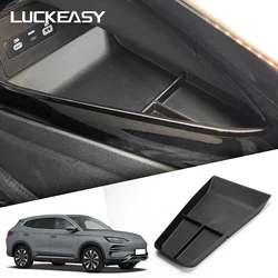 for BYD Song Plus 2023-2025 Car Storage Box Center Console Lower Layer Storage Tray Organizer Tidying Interior Accessories
