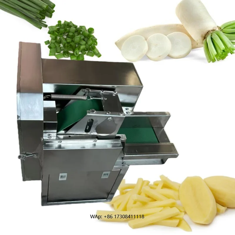 

220V/50hz commercial vegetable shredder, potato slicer, potato dicer for processing plants