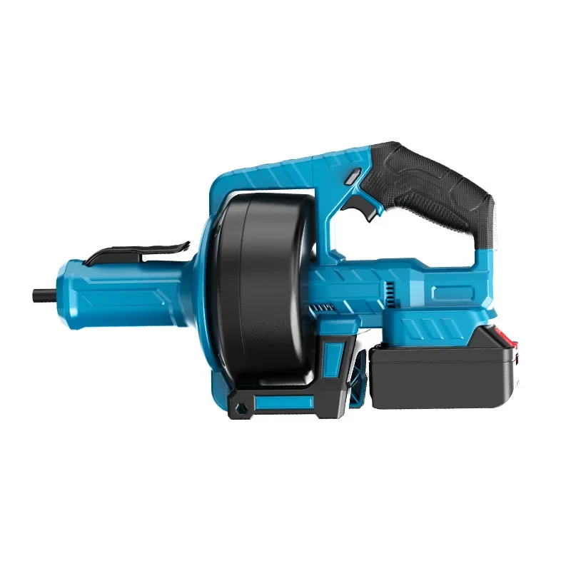 

Automatic Pipeline dredging Machine Sewer Blockage Cleaning Device Portable Lithium Battery Drain Cleaner Machine