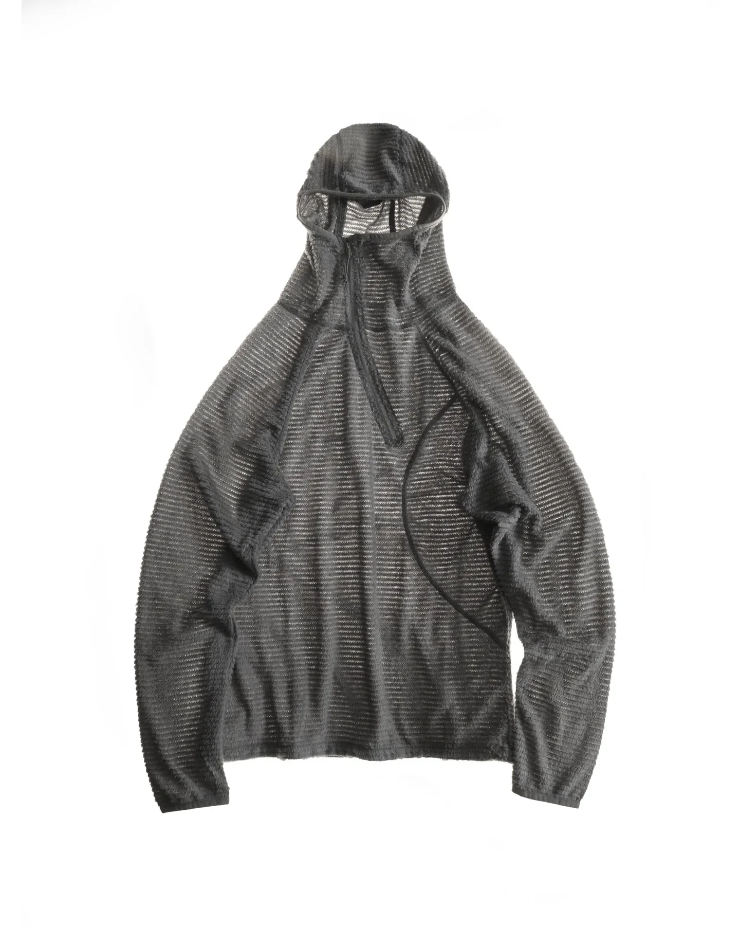 Unisex Vielseitiges Outdoor-Thermo-Unterhemd - Gemütlicher Antistatischer Fleece-Kapuzenpullover mit Ferninfrarot-Wärme für Kaltes Wetter – Detail 6