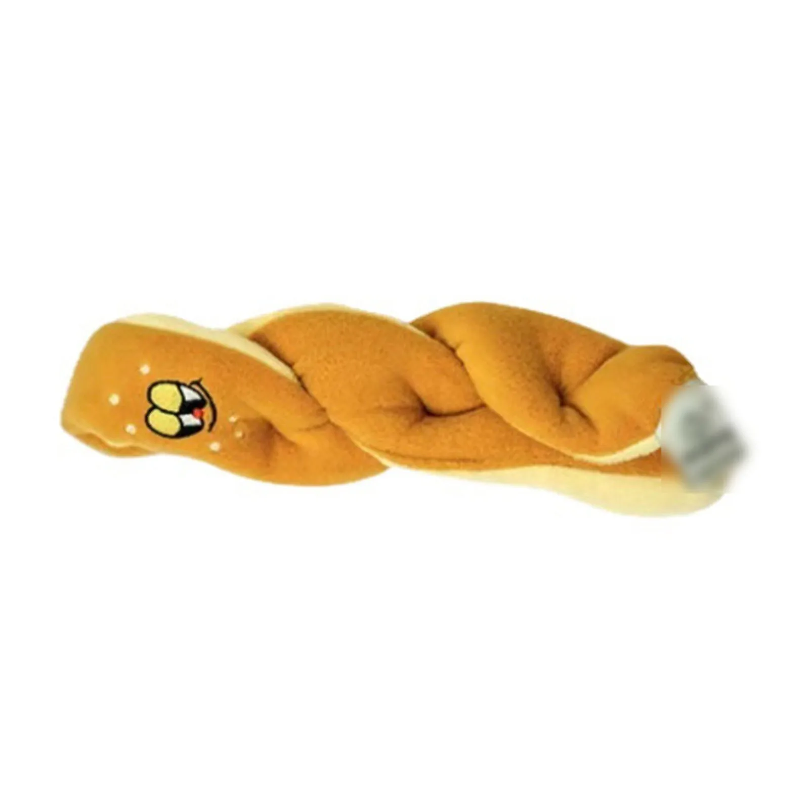 Cute Bread Shape Dog Chew Toys Pet Training Toy Soft Puppy Accessories Dog Training Toy Olfactory Pad Dog Pet Supplies Dog Toy