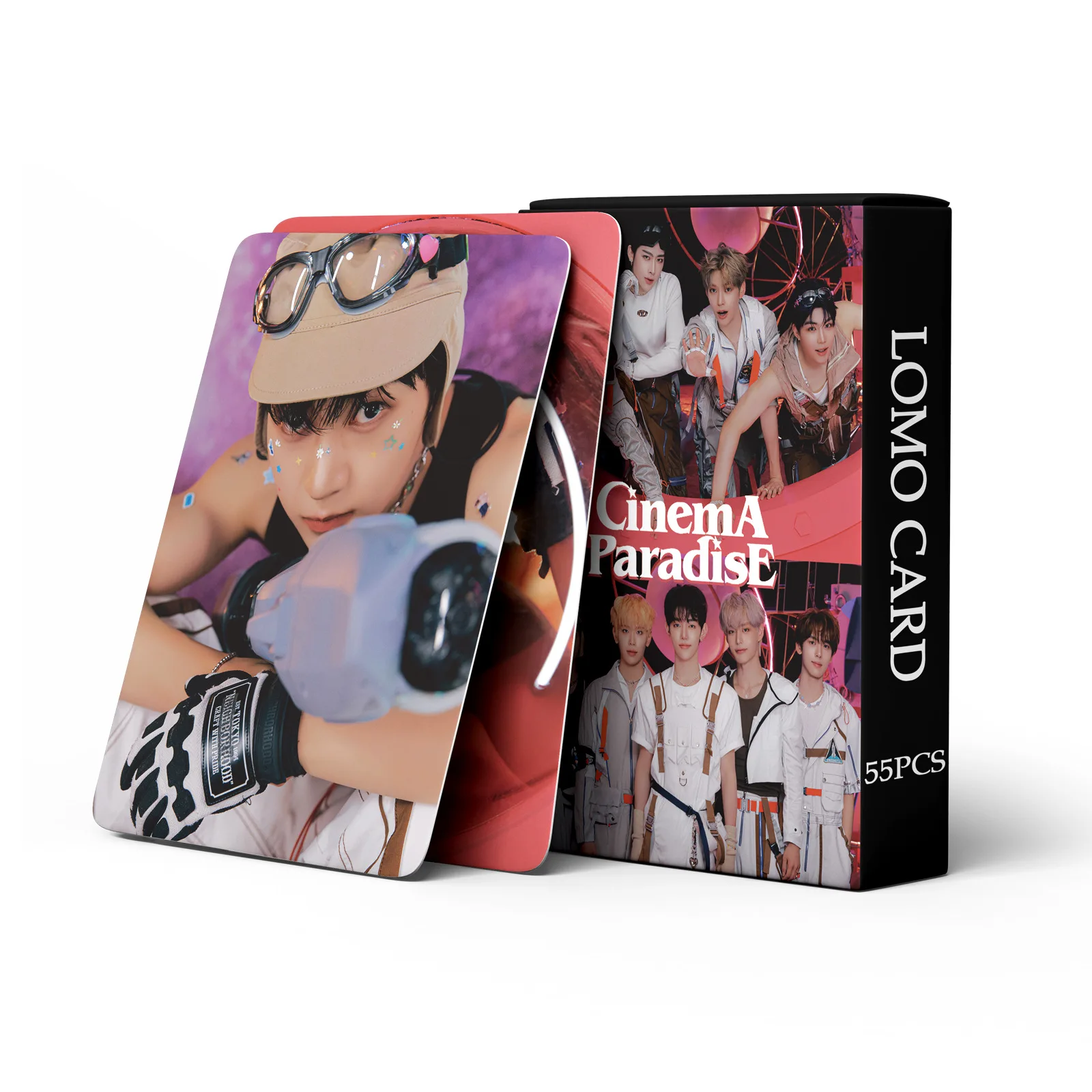 Imagem -03 - Zeroaseone-new Album Lomo Cards Double Side Print Cartões Fotográficos Juventude na Shade Kpop Zb1 1st Album 55 Pcs por Conjunto