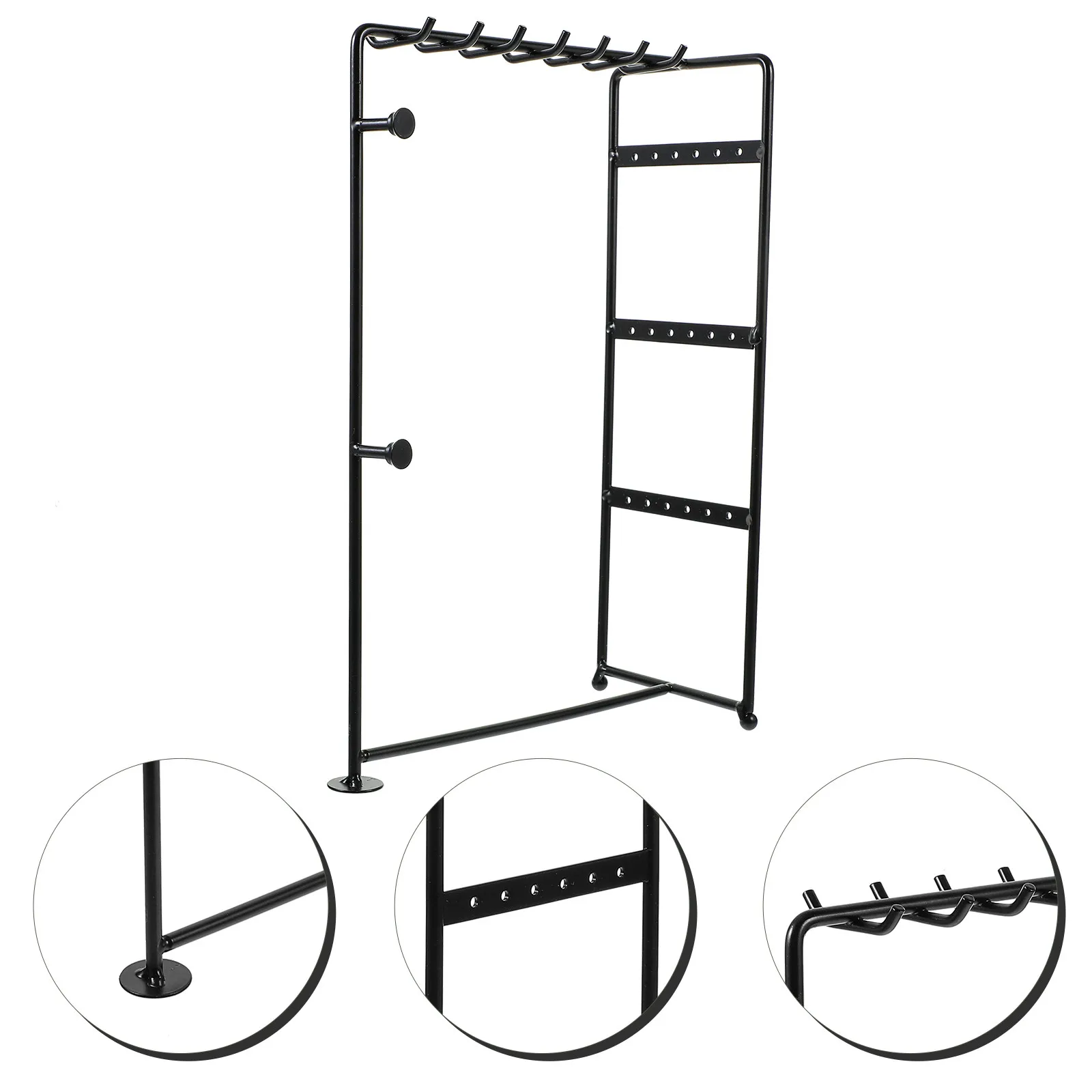 

Прочная железная подставка для сережек, органайзер для демонстрации украшений для прилавков, розничных магазинов, витрин, рукоделия, домашнего использования