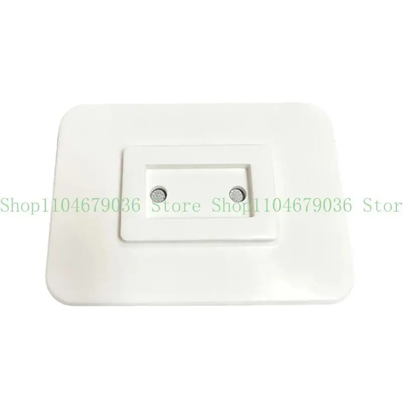 652F Awning Leg Foot Plates Anti-Sink Stabilizing Base Heavy Duty Awning Support Footplates for Sand Dirt Campers RVs Camping