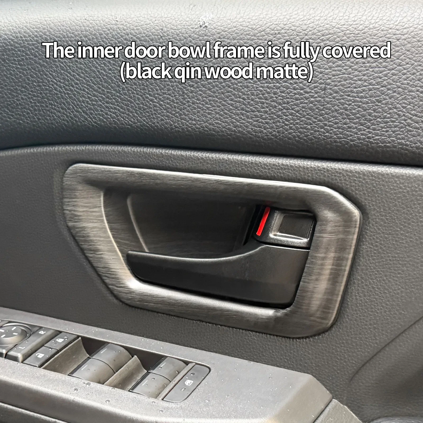 For Toyota Land Cruiser FJ 2026 Car Inner Door Bowl Protective Cover All-inclusive Front & Rear Door Handle Bowl Decor Frame detail image 4