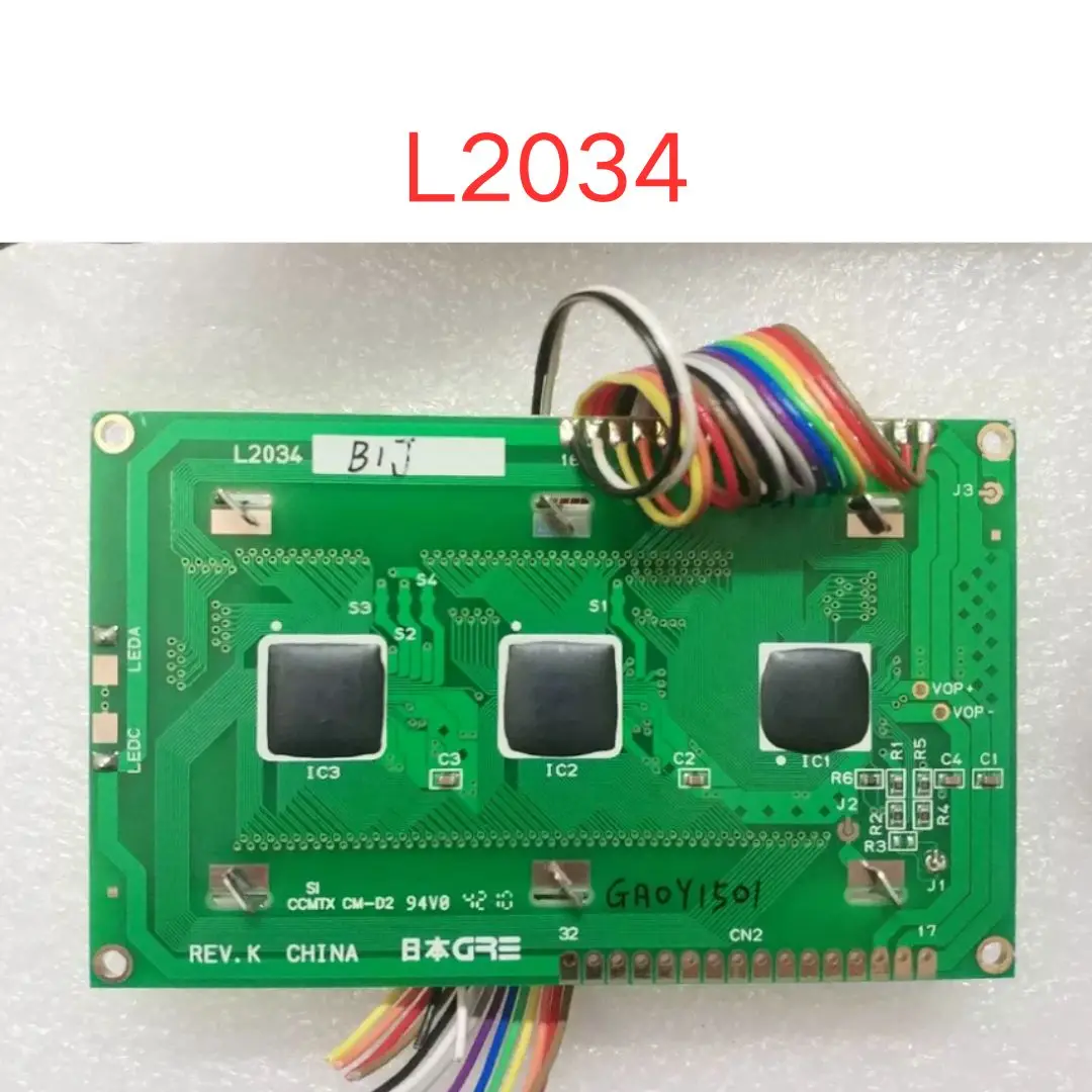 

used LCD display screen L2034 test ok Fast shipping