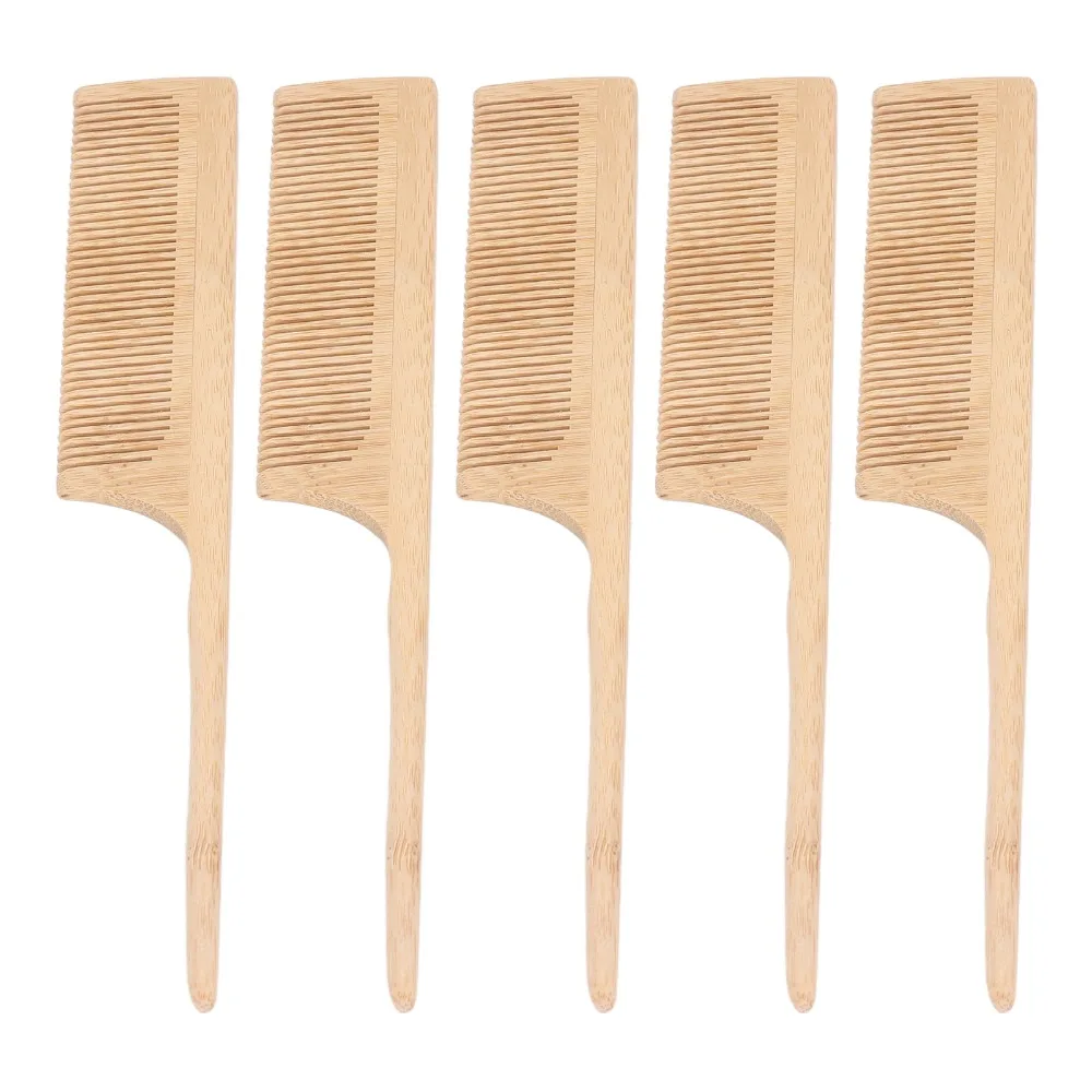 kit-com-5-pentes-de-bambu-com-dentes-arredondados-antiestatico-resistente-ao-calor-pente-de-cabelo-vintage-portatil