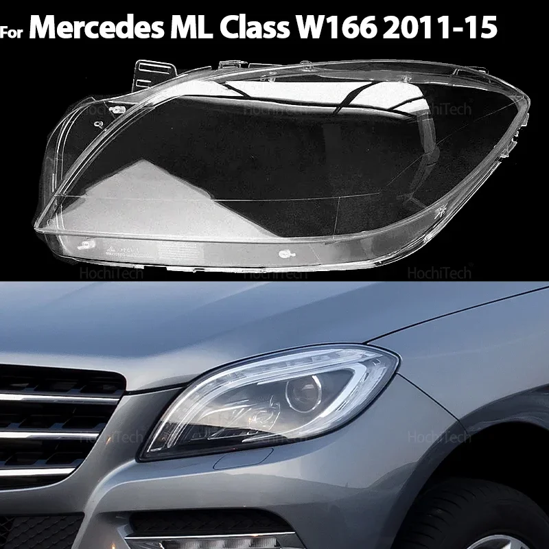 

Auto Accessory Replace Transparent Lights Shell Headlight Housing for Mercedes-Benz ML Class W166 Pre-facelift 2011-2015