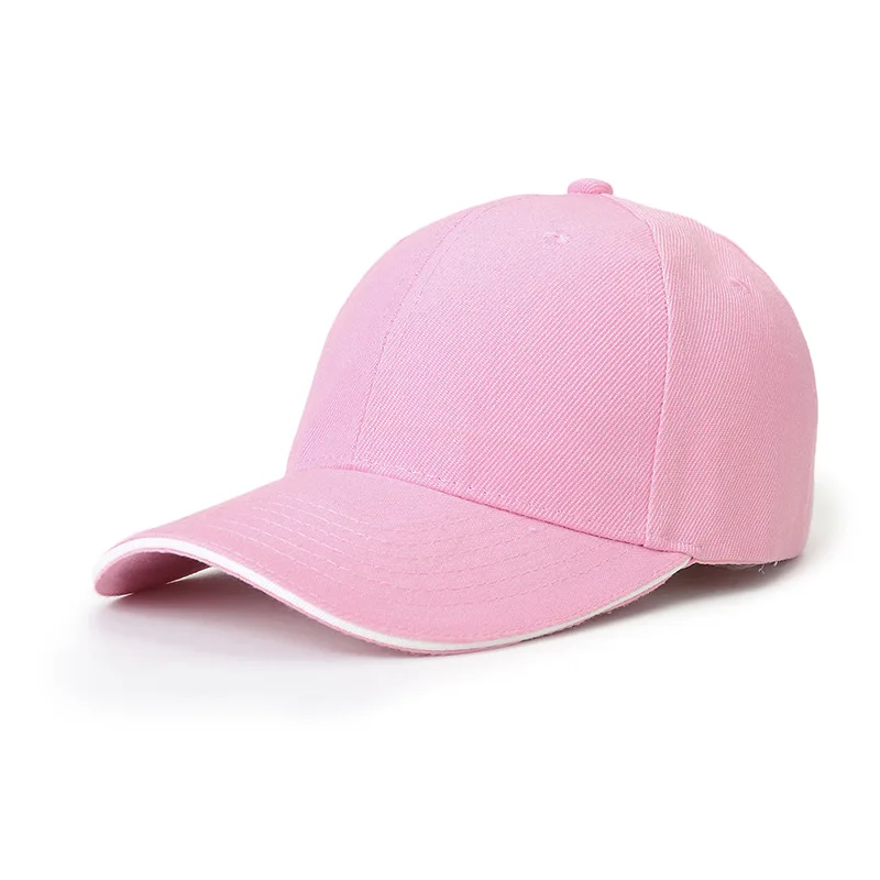 Hot Sale Unisex Cap Classsic Solid Color Baseball Cap Hats Advertising Work Travel Group Fashion Cap Streetwear Fishing Dad Hat