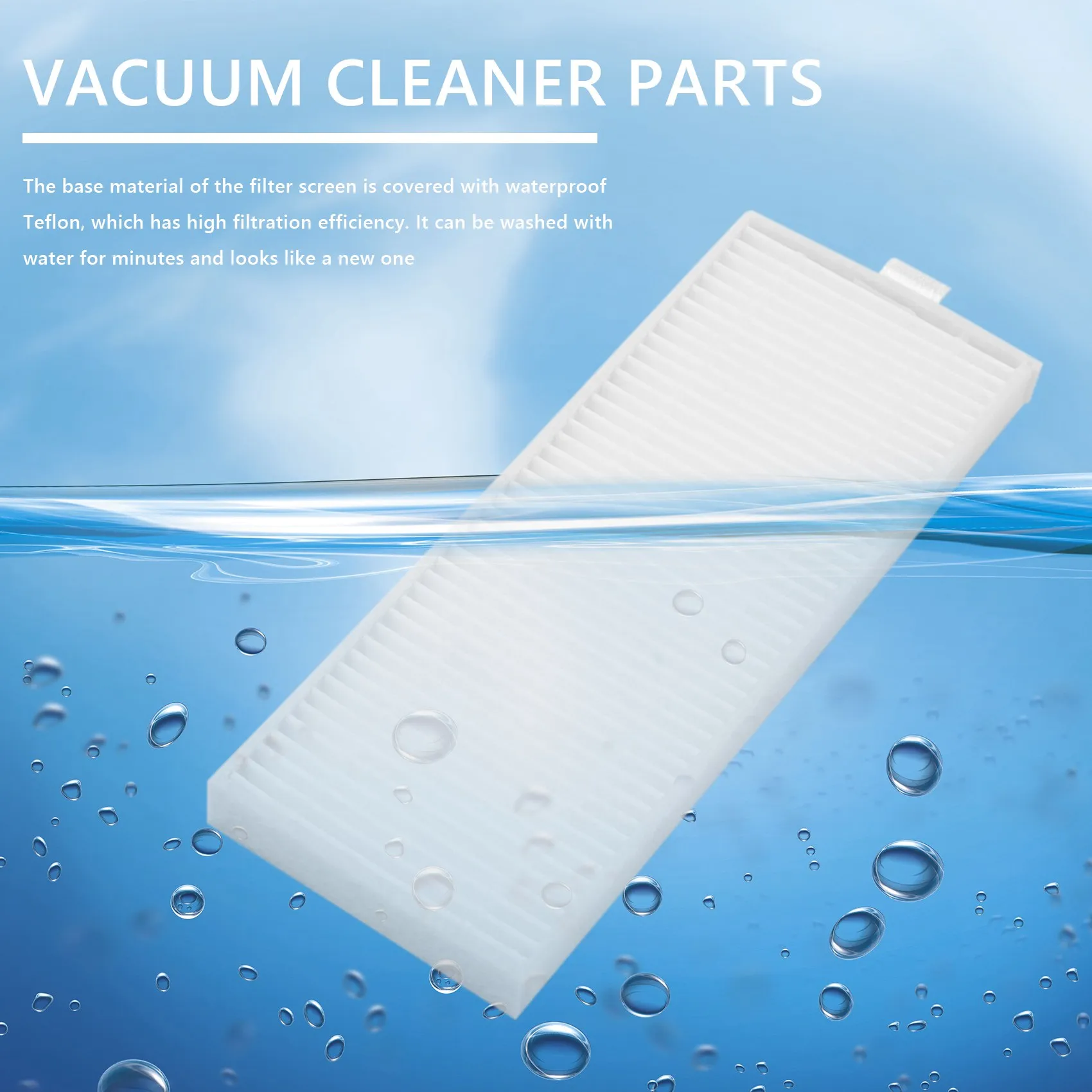 HOT Vacuum Cleaner Side Brush Hepa Filter for Lefant M210 M210S M210B M213 Robotic Vacuum Cleaner Parts Accessories