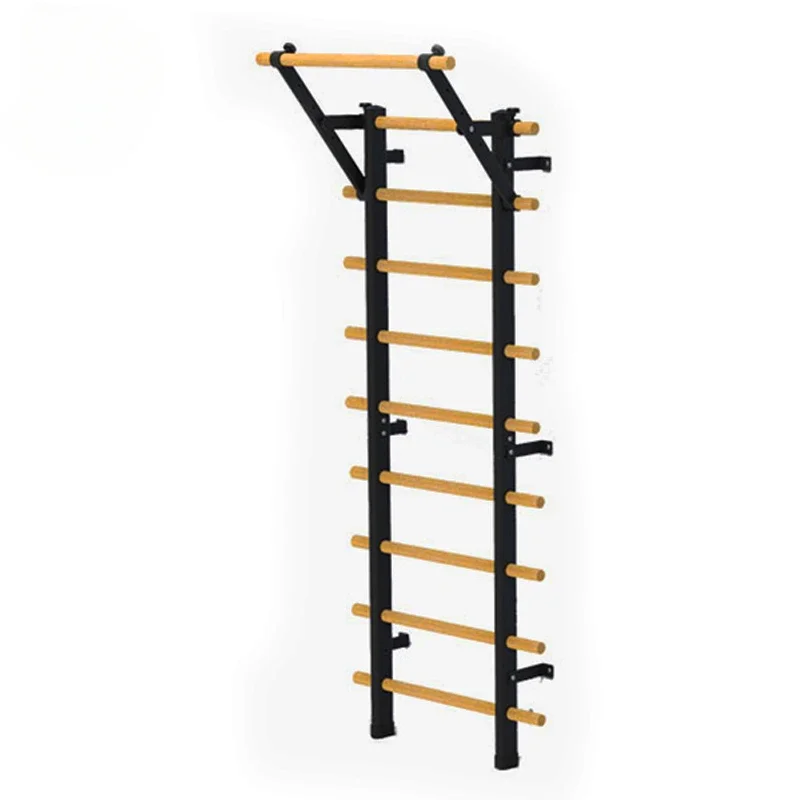 

Ladder Wall Bar Stall Bar 10 Rungs Pilot Sport Wood Metal Custom Gymnastic Swedish Exercise Equipment Workout Equipments