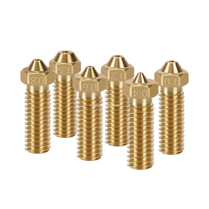 Trianglelab Top Quality Brass Volcano Nozzle For 3D Printers Hotend For Volcano Hotend rapido hotend CHC hotend Dropship