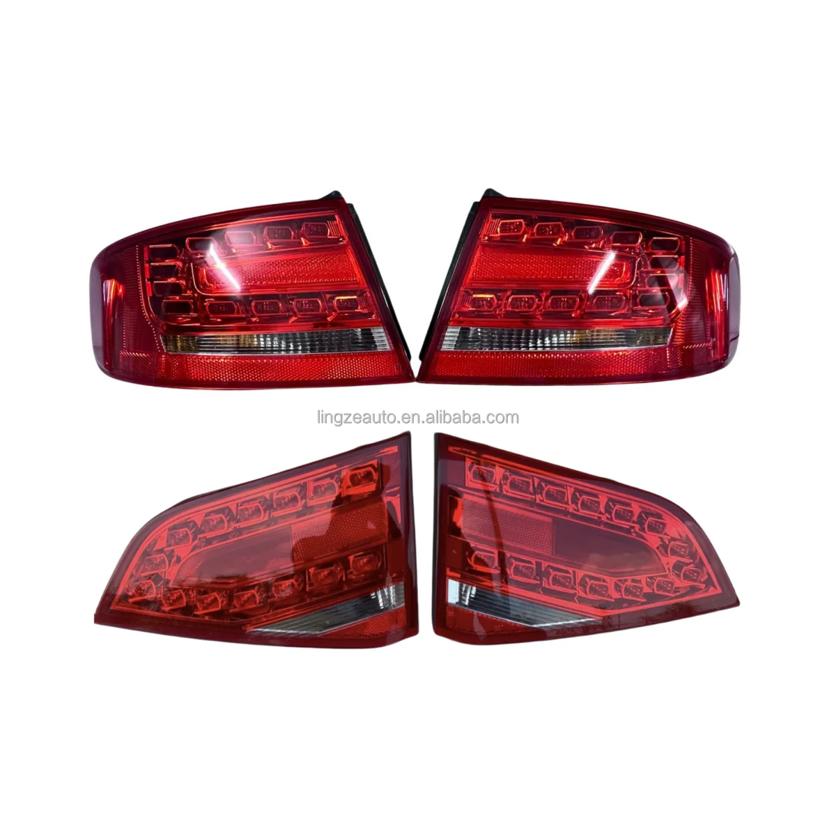 

Подходит для Audi A4 Задний фонарь 2009-2012 Audi A4 B8 Светодиодный задний фонарь Audi S4 Задний фонарь RS4 Светодиодный стоп-сигнал Версия ЕС для замены