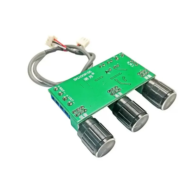 XH-M567 TPA3116D2 dual channel digital power amplifier board 12-24v high and low sound adjustment board carrying dual 80W
