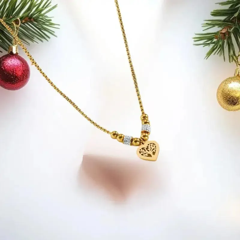 Colar feminino temperamento europeu e americano redondo grânulo clavícula colar cheio de diamante zircão amor pingente