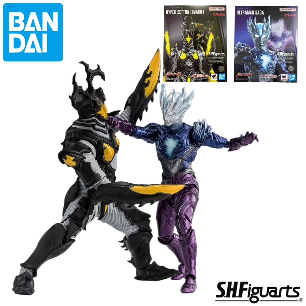 

BANDAI S.H.Figuarts ULTRAMAN SAGA HYPER ZETTON Model Kit Action Figure Includes Interchangeable Parts Gift for Collector & Fans